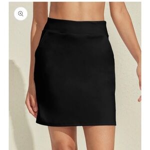 NWT Acegolfs Basic 19” High Waist Skort, M